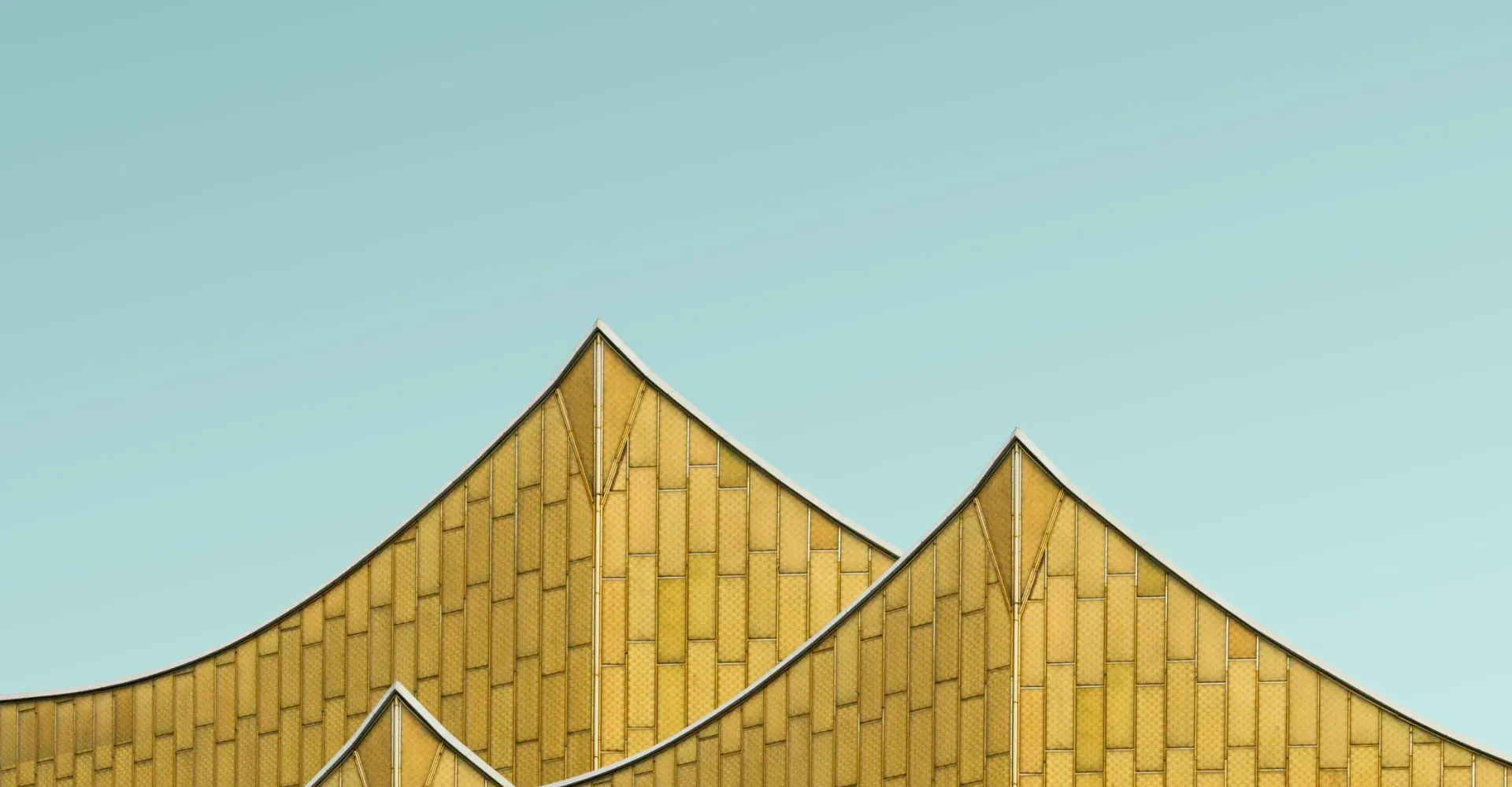 Golden building