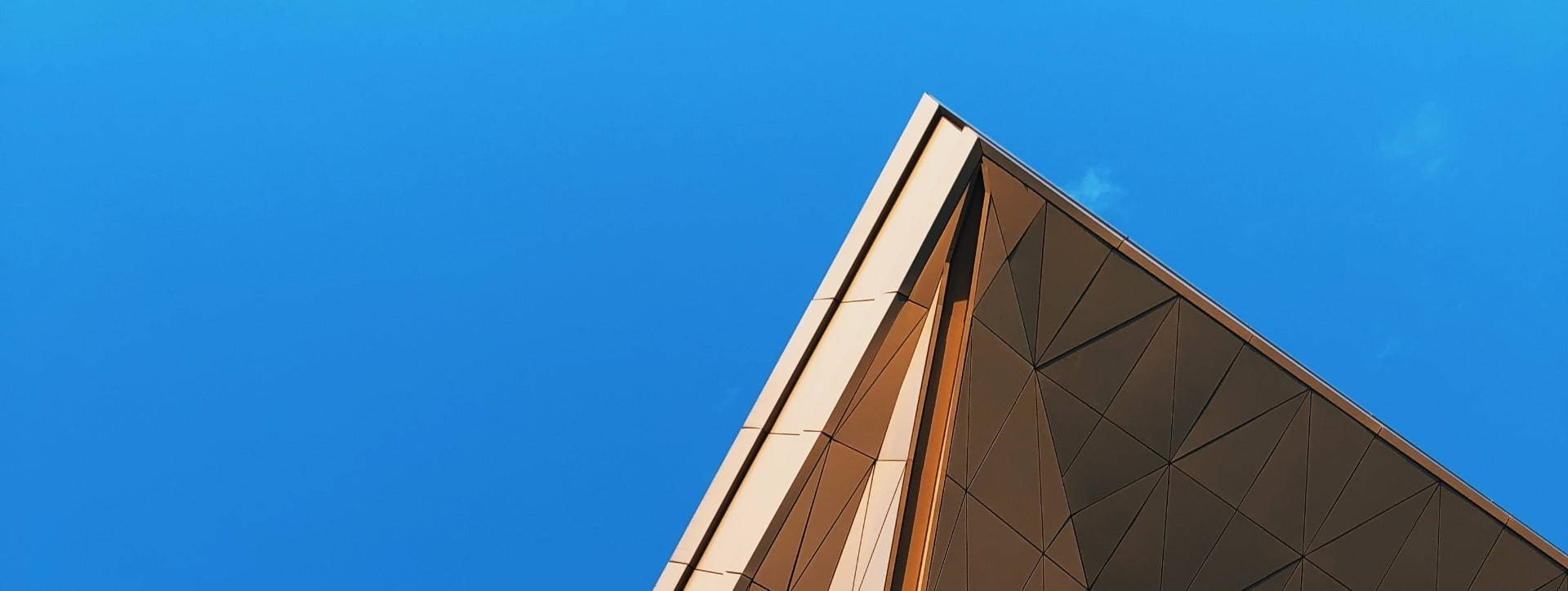 Building and a blue sky